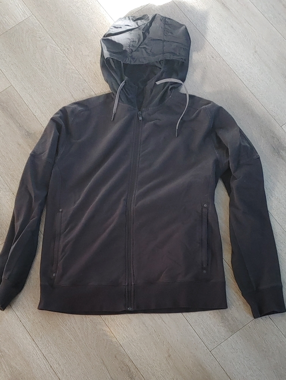 lululemon Men's Black Hooded Jacket XXL